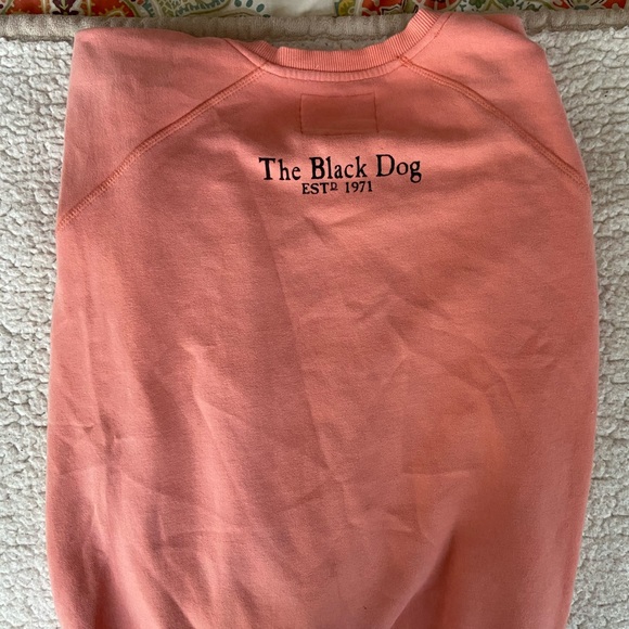 Coral pink Black Dog sweater - Picture 3 of 4
